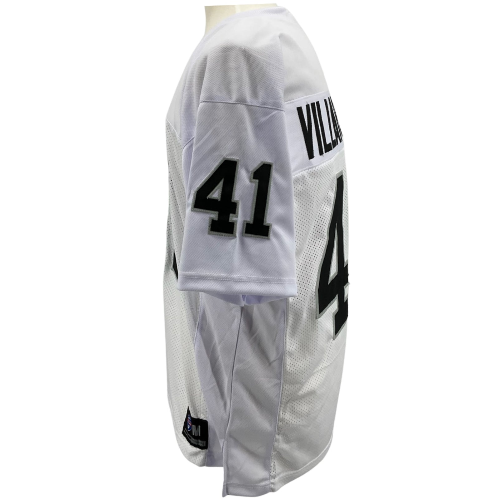 Phil Villapiano Jersey White Oakland B/SL M-5XL Sewn Stitched