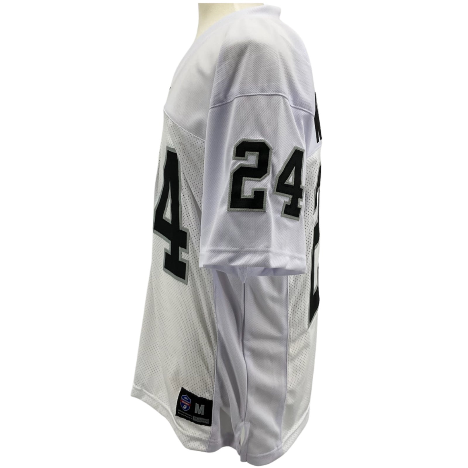 Charles Woodson Jersey White Oakland B/SL M-5XL Sewn Stitch.