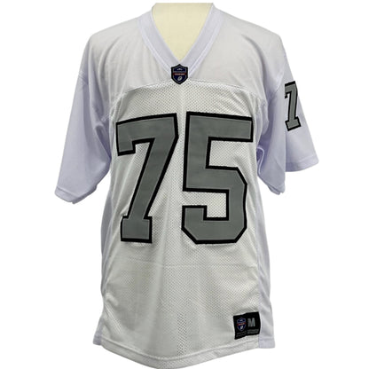 Howie Long Jersey White Oakland S/B M-5XL Custom Sewn Stitched