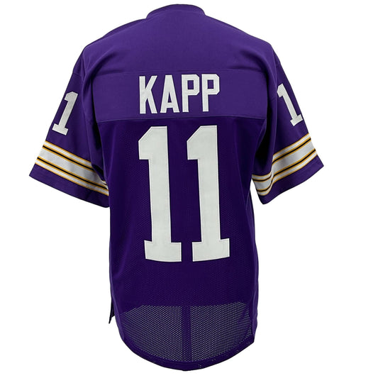 Joe Kapp Jersey Purple Minnesota | M-5XL Custom Sewn Stitch