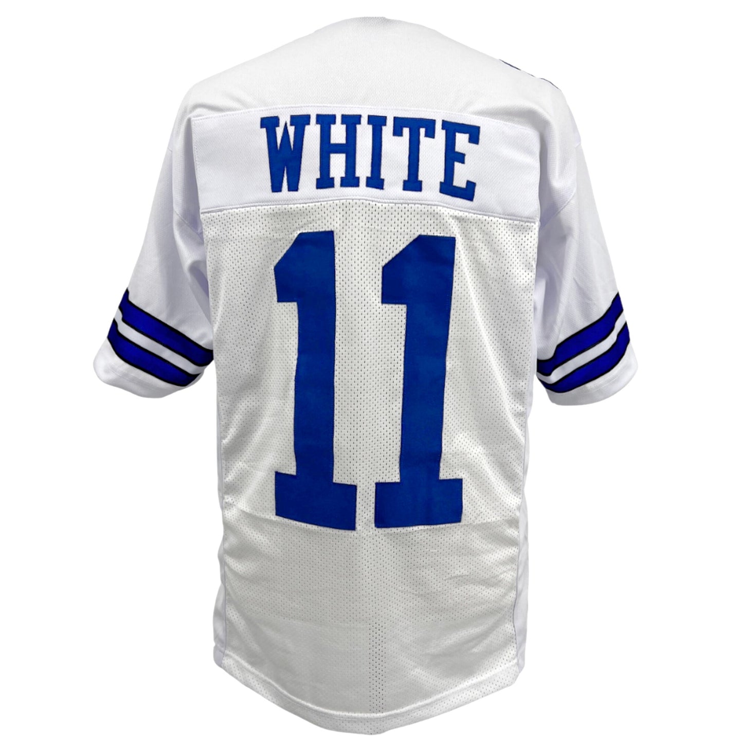 Danny White Jersey White Dallas | S-5XL Custom Sewn Stitched