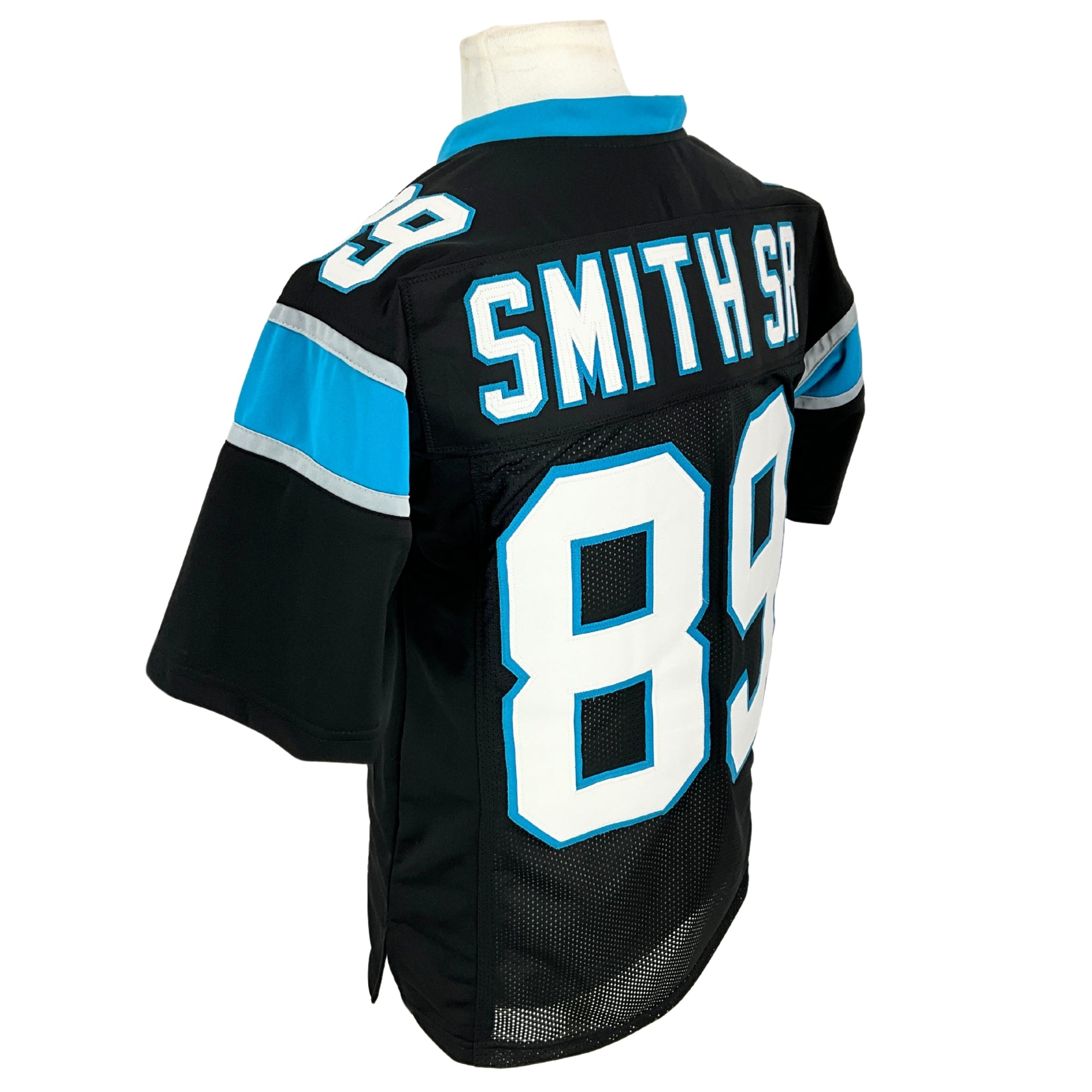 Steve Smith Jr. Jersey Black Carolina | Unisex Adult Sizes S-5XL Unsigned Custom Sewn Stitched