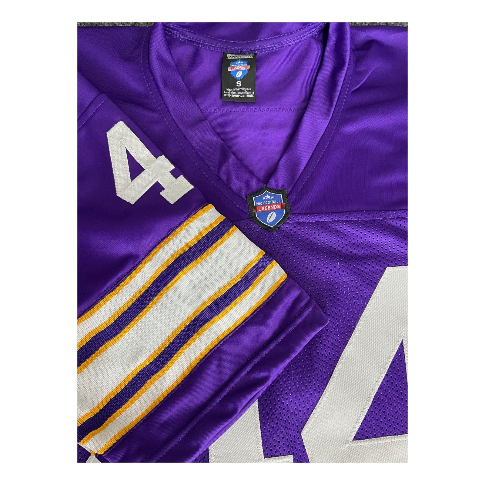 Chuck Foreman Jersey Purple Minnesota | Unisex Adult Sizes S-5XL Unsigned Custom Sewn Stitch