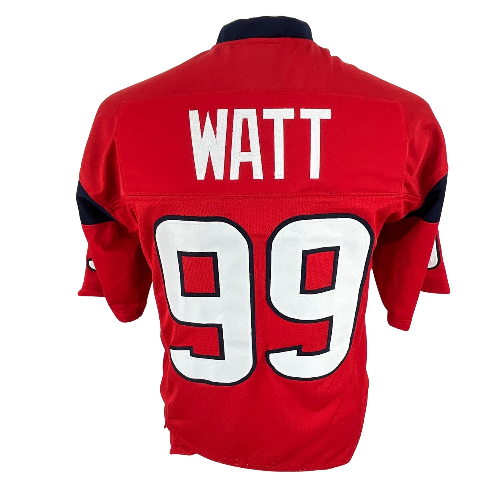 JJ J. J. Watt Jersey Red Houston | Unisex Adult Sizes S-5XL Unsigned Custom Sewn Stitch