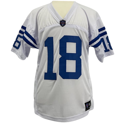 Peyton Manning Jersey White Indianapolis | Unisex Adult Sizes S-5XL Unsigned Custom Sewn Stitched