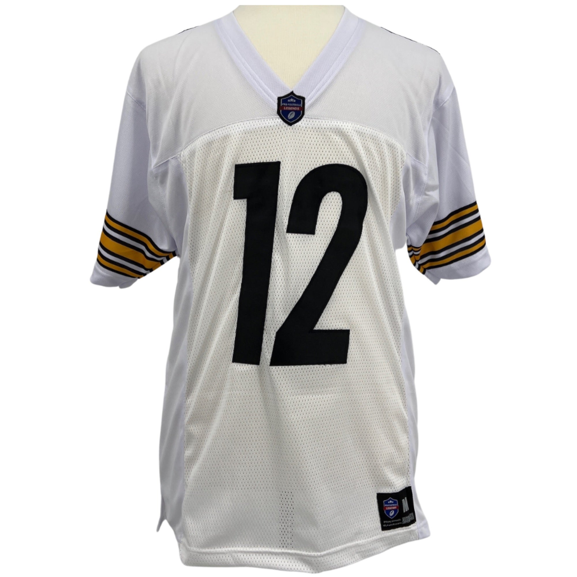 Terry Bradshaw Jersey Modern Number White Pittsburgh M-5XL Sewn Stitched