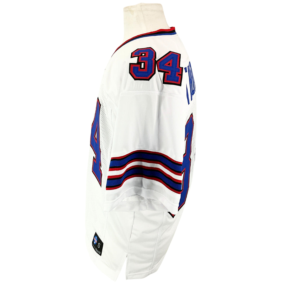 Thurman Thomas Jersey White Buffalo | Unisex Adult Sizes S-5XL Unsigned Custom Sewn Stitched
