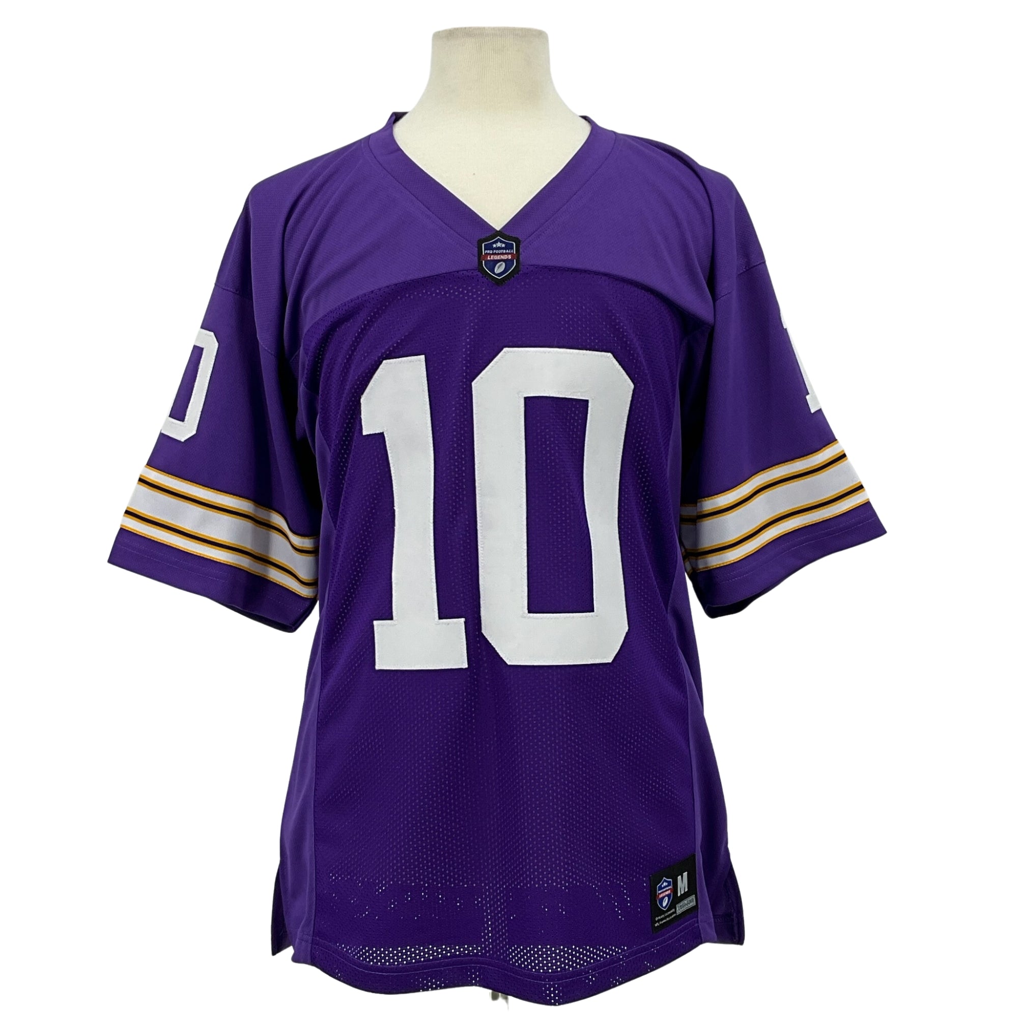 Fran Tarkenton Jersey Purple Minnesota | S-5XL Unsigned Custom Sewn Stitch