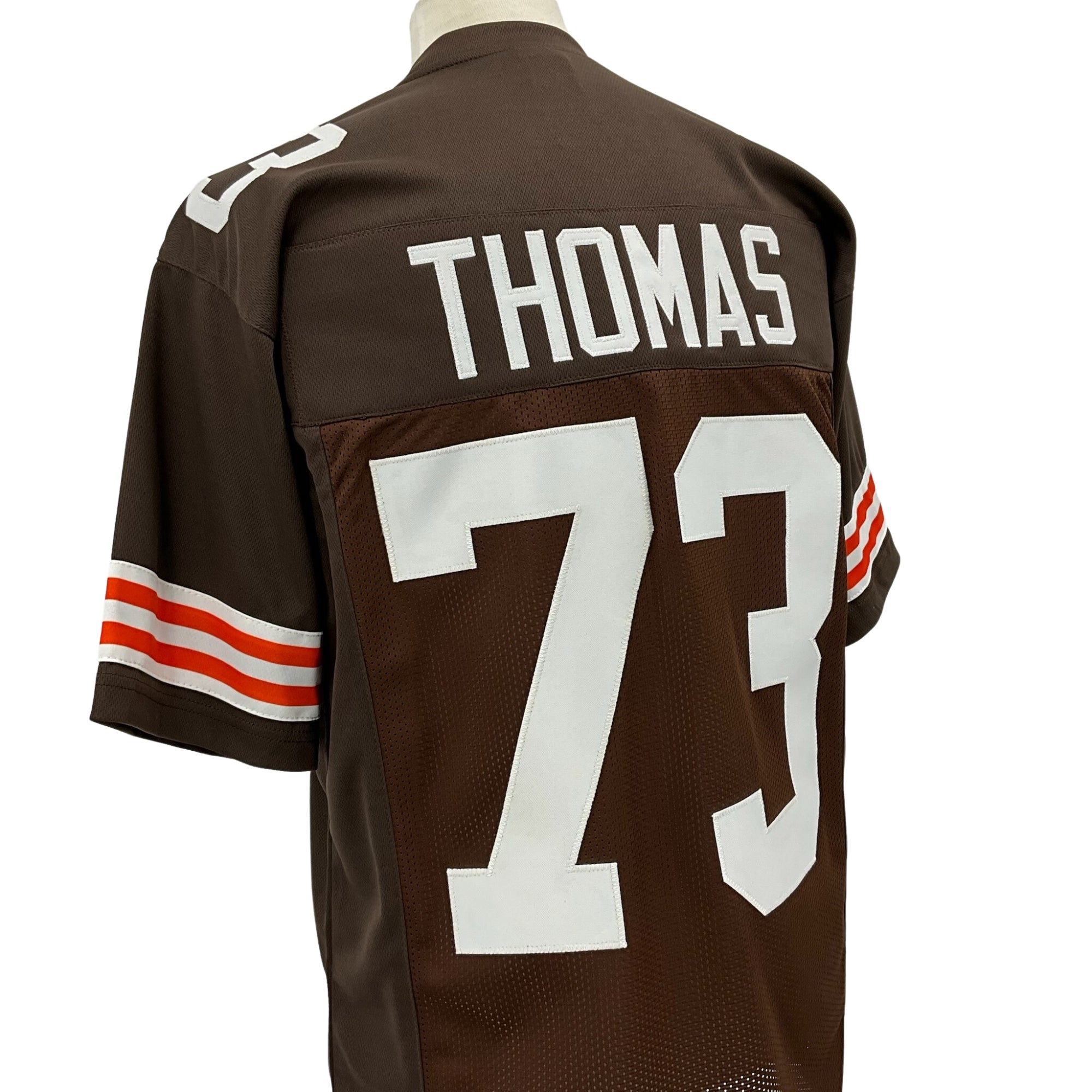 Joe Thomas 2-Tone Color (see image 4) Brown Jersey Cleveland | M-5XL Custom Stitch