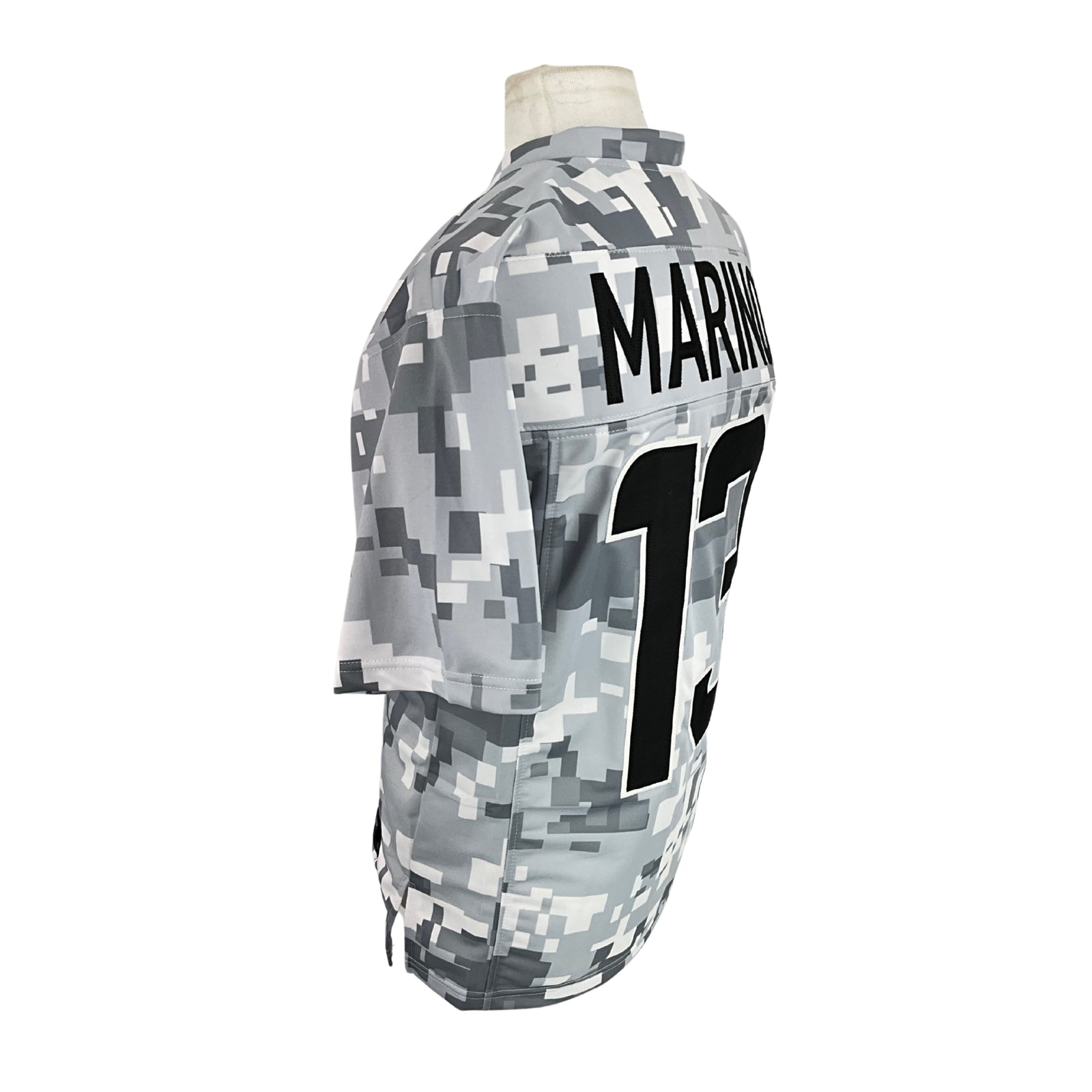 Dan Marino Jersey White Camo Miami | Unisex Adult Sizes S-5XL Unsigned Custom Sewn Stitched
