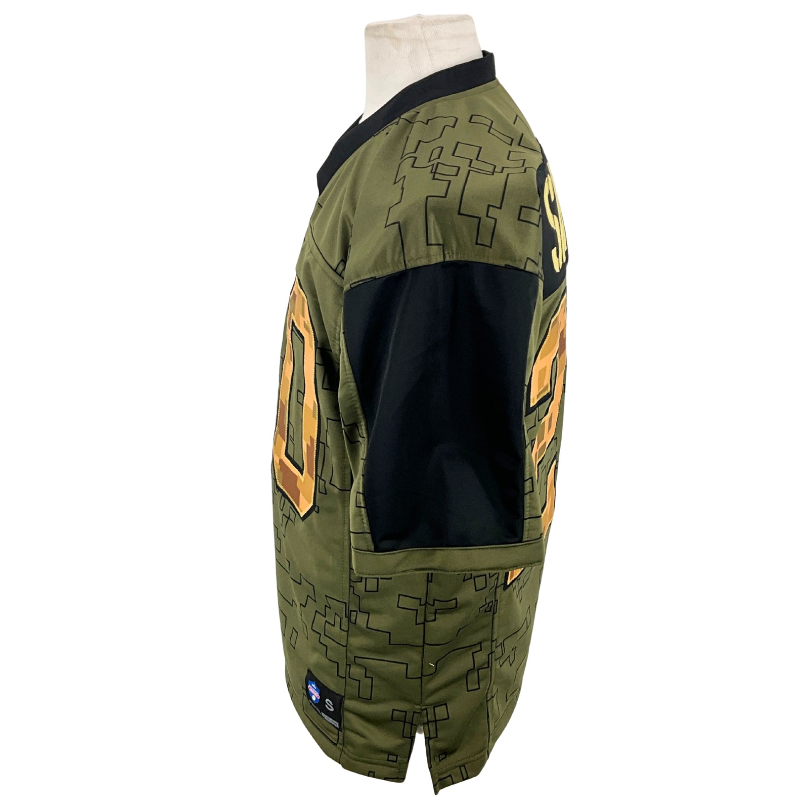 Barry Sanders Jersey Camo Name Plate Detroit | Unisex Adult Sizes S-5XL Unsigned Custom Sewn Stitched