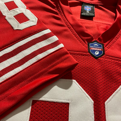 Jerry Rice Jersey Red San Francisco | M-5XL Custom Sewn Stitched