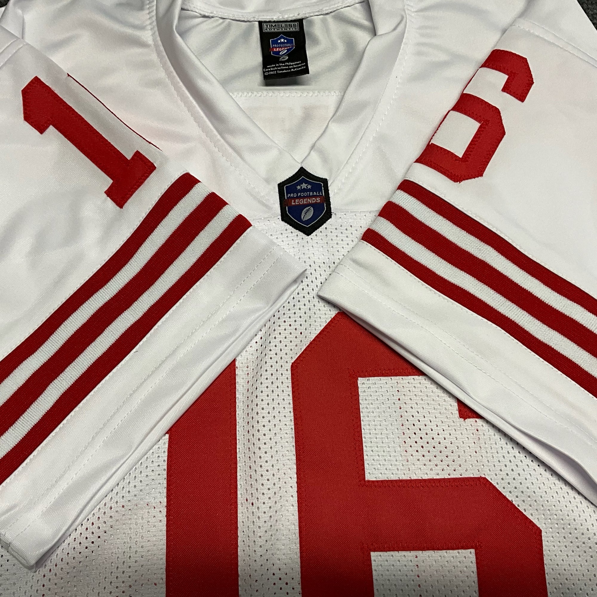 Joe Montana Jersey White San Francisco | M-5XL Custom Sewn Stitched