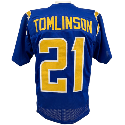 WRONG SKU - LADAINIAN TOMLINSON Chargers Ryl Blue Jersey M-5XL Unsigned Custom Sewn Stitched