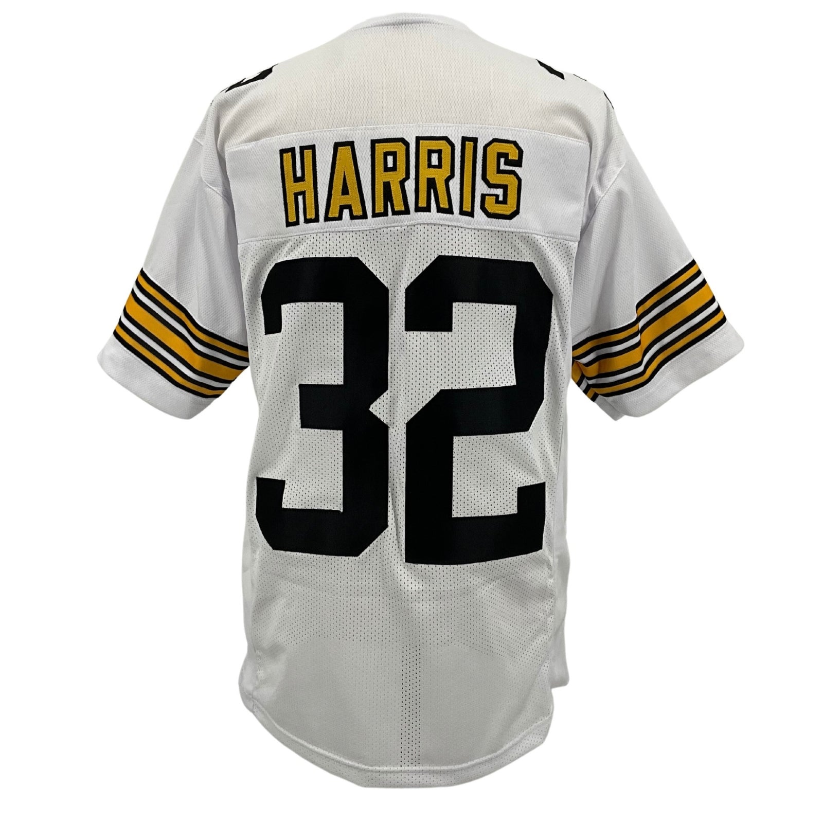 Franco Harris Jersey Old Number White Pittsburgh | S-5XL Custom Sewn Stitch