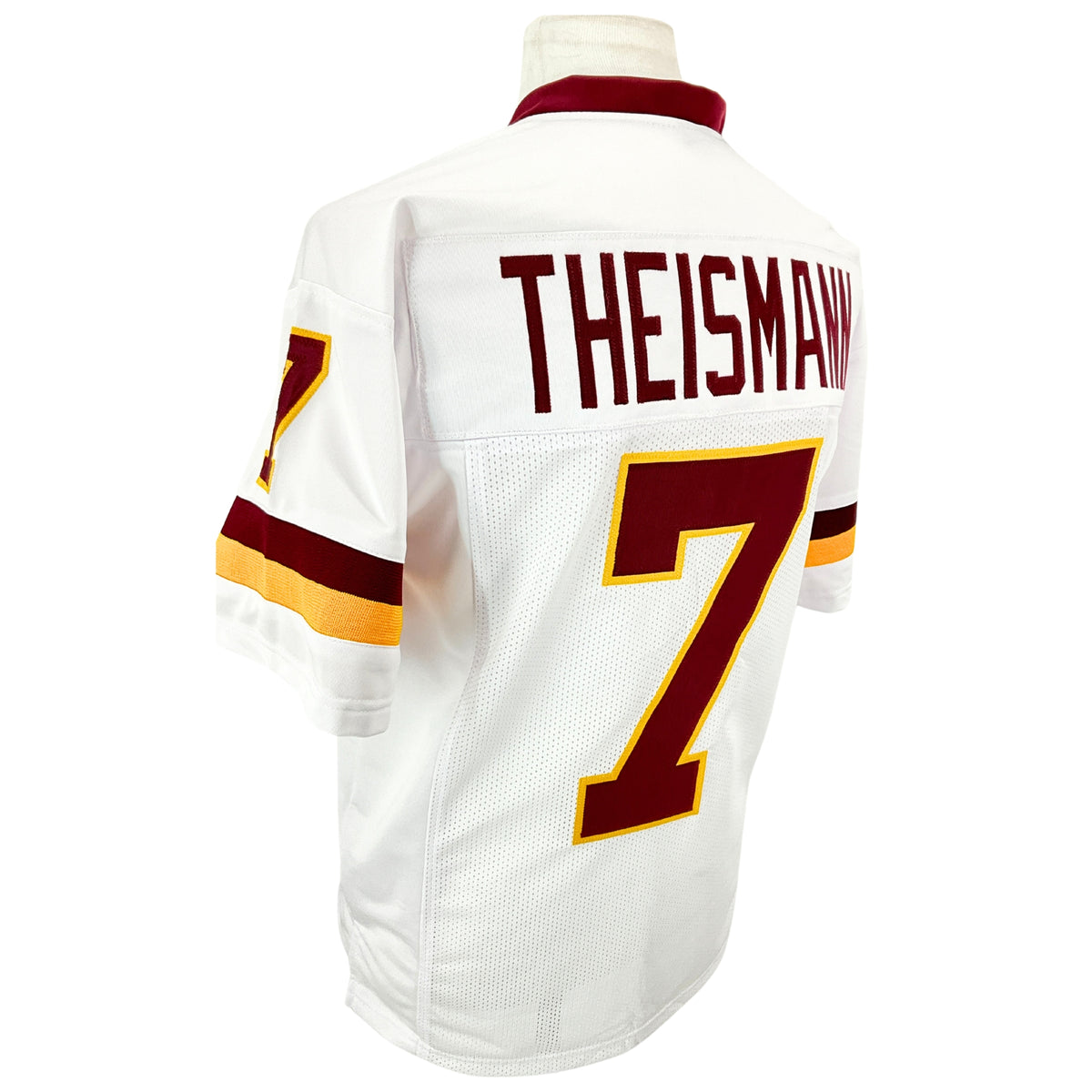 Joe Thiesmann Jersey White Washington |  Unisex Adult Sizes S-5XL Unsigned Custom Sewn Stitched