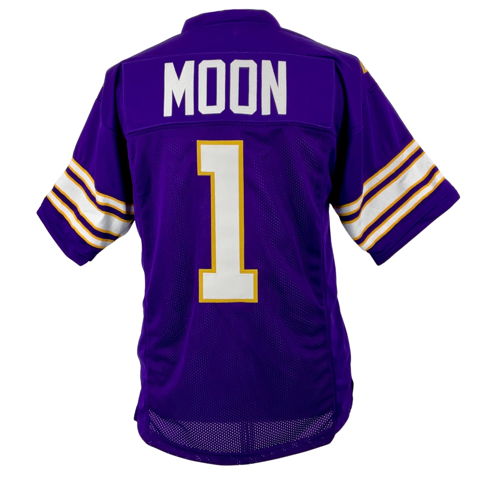 Warren Moon Jersey Purple Minnesota | Unisex Adult Sizes S-5XL Unsigned Custom Sewn Stitch