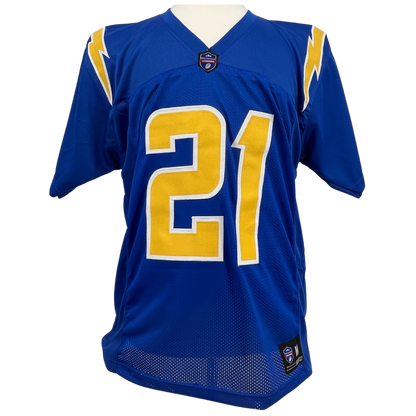 WRONG SKU - LADAINIAN TOMLINSON Chargers Ryl Blue Jersey M-5XL Unsigned Custom Sewn Stitched