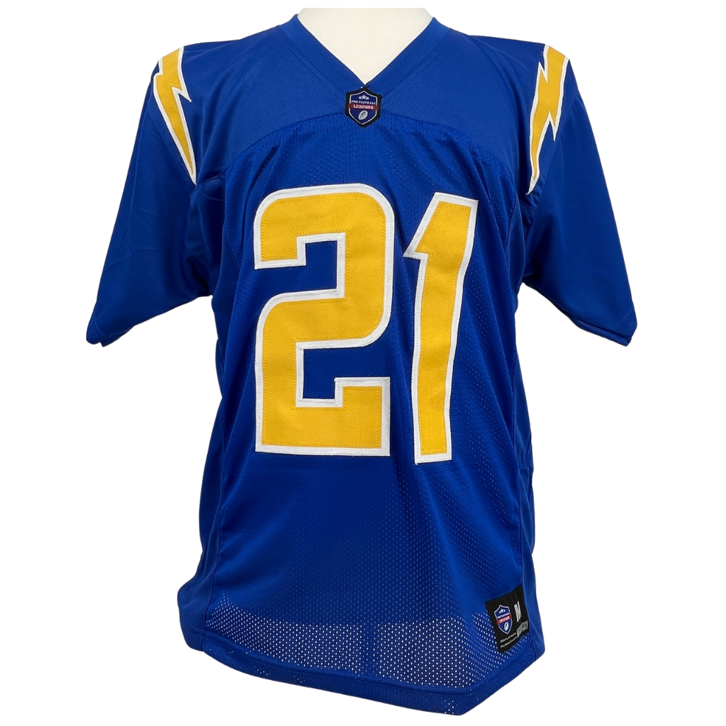 WRONG SKU - LADAINIAN TOMLINSON Chargers Ryl Blue Jersey M-5XL Unsigned Custom Sewn Stitched