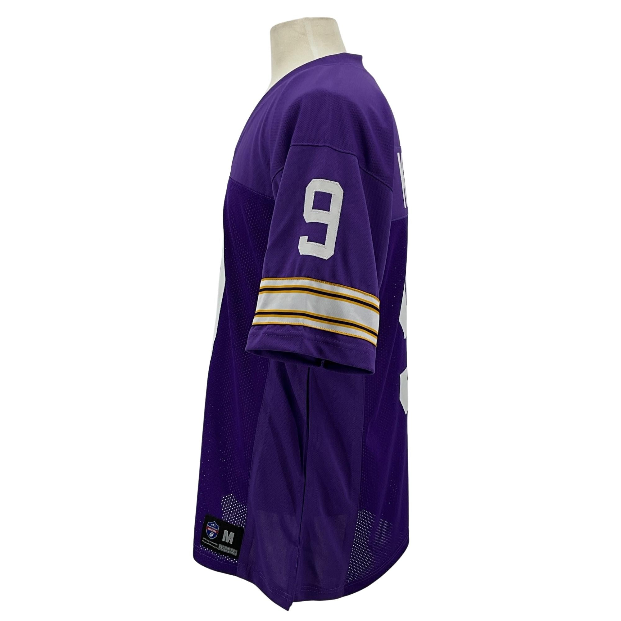 Tommy Kramer Jersey Purple Minnesota M-5XL Sewn Stitch