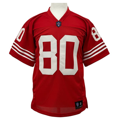 Jerry Rice Jersey Red San Francisco | M-5XL Custom Sewn Stitched