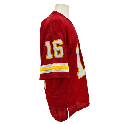 Len Dawson Jersey Red Kansas City | M-5XL Custom Sewn Stitched