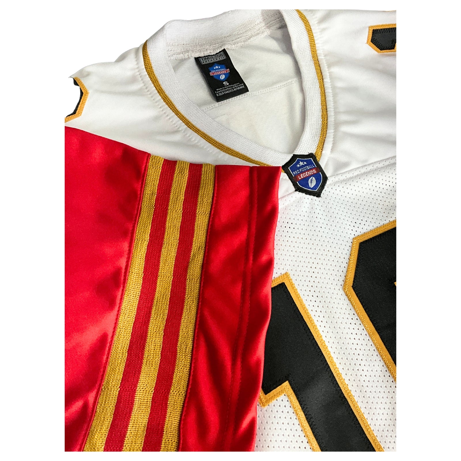 Joe Montana Jersey Red White San Francisco | Unisex Adult Sizes S-5XL Unsigned Custom Sewn Stitched