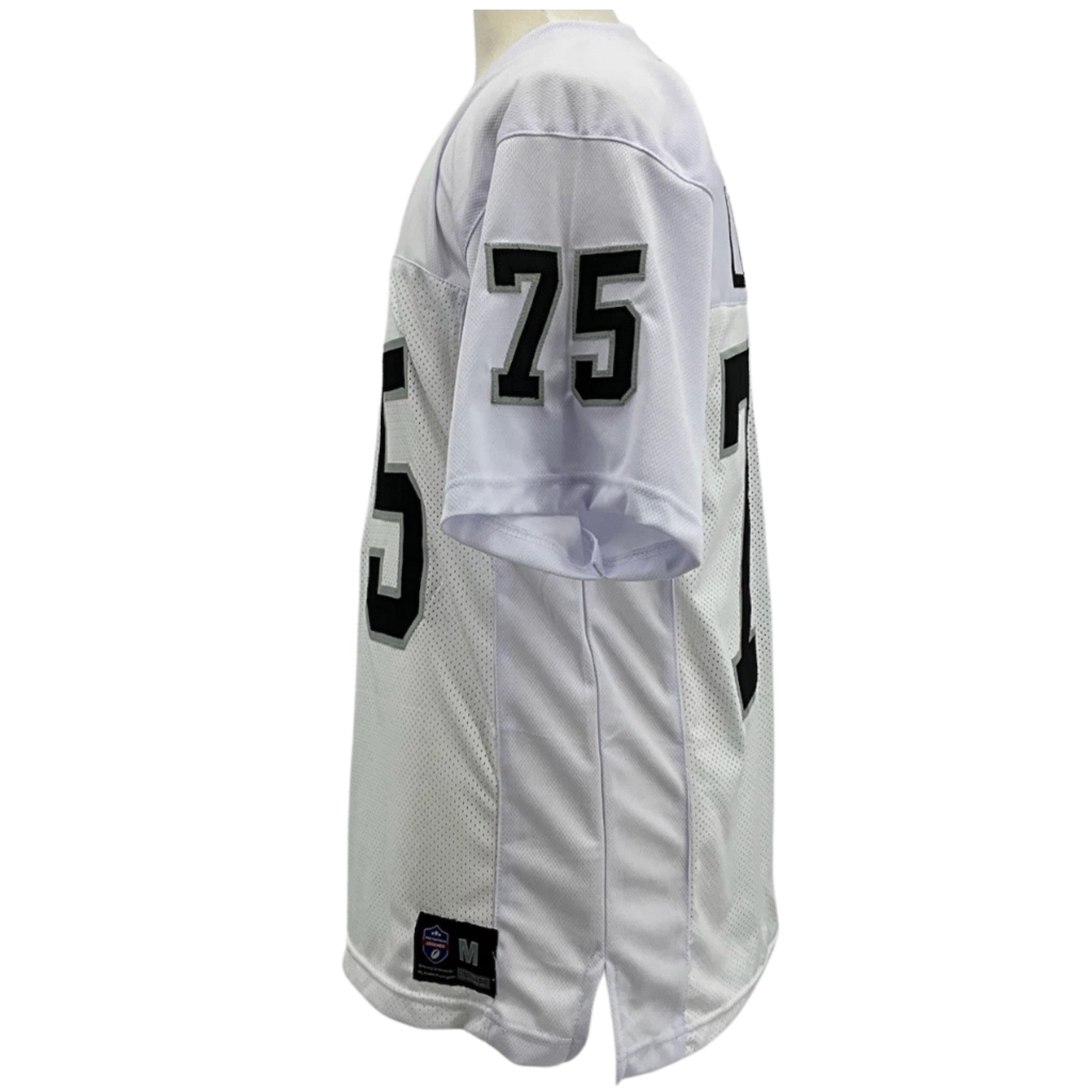 Howie Long Jersey White Oakland B/SL M-5XL Custom Sewn Stitched