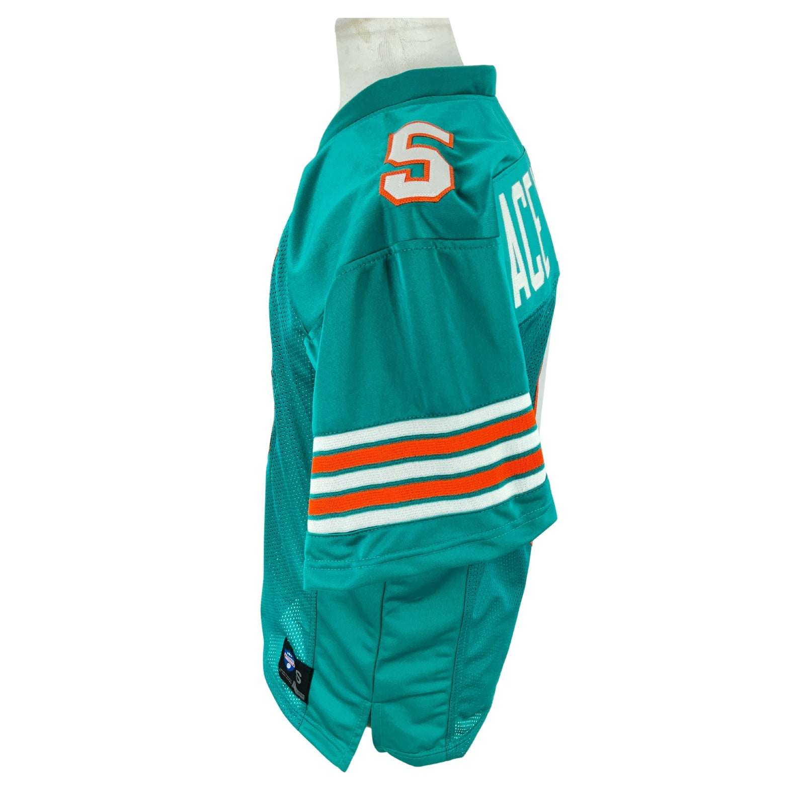 Ace Ventura "Ray Finkle" Jersey Aqua Miami | Unisex Adult Sizes S-5XL Unsigned Custom Sewn Stitched