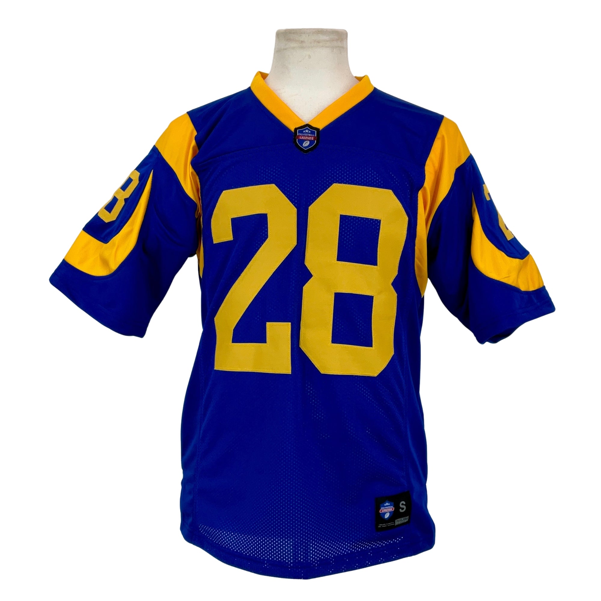 Marshall Faulk Jersey Royal Blue Los Angeles | Unisex Adult Sizes S-5XL Unsigned Custom Sewn Stitch