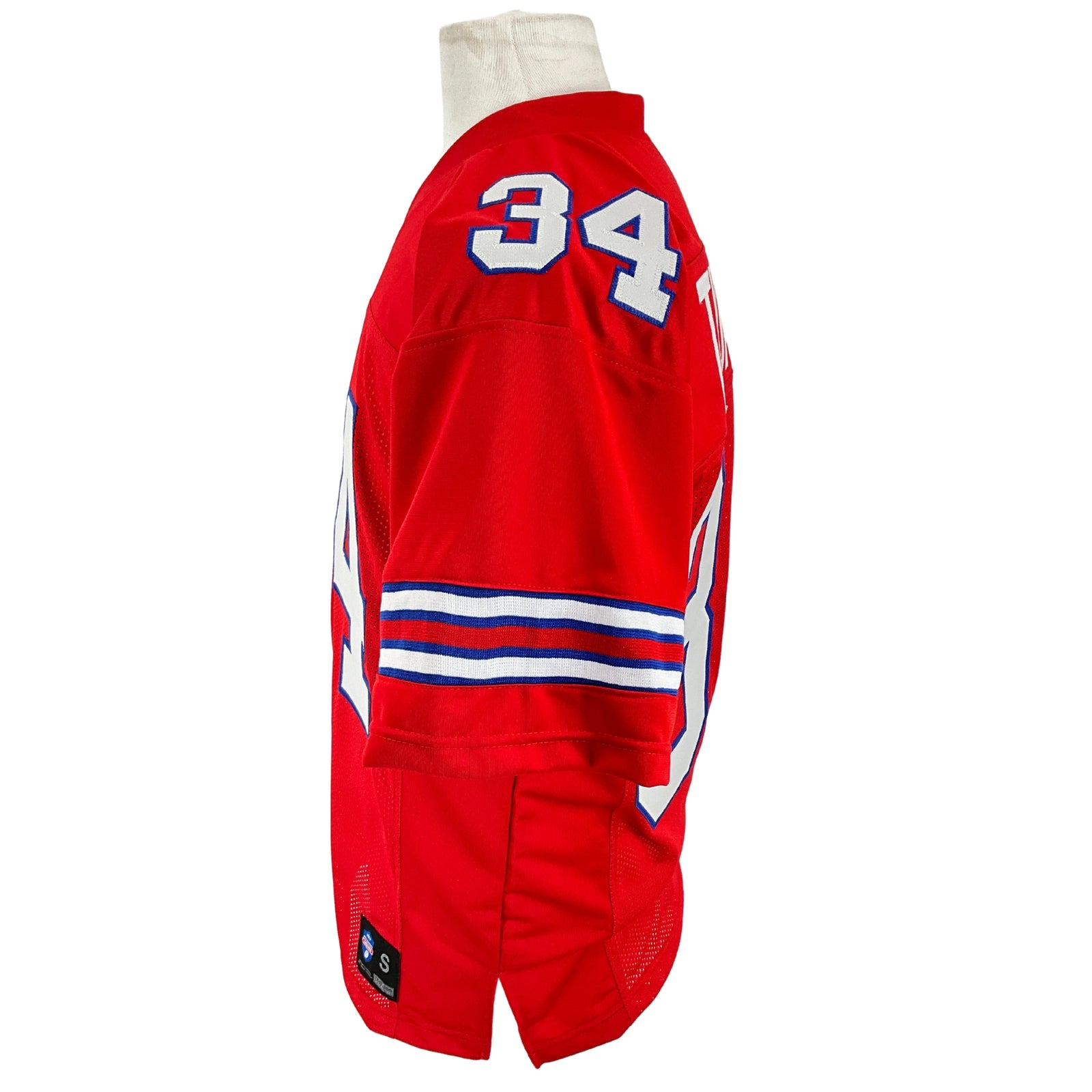 Thurman Thomas Jersey Red Buffalo | Unisex Adult Sizes S-5XL Unsigned Custom Sewn Stitched