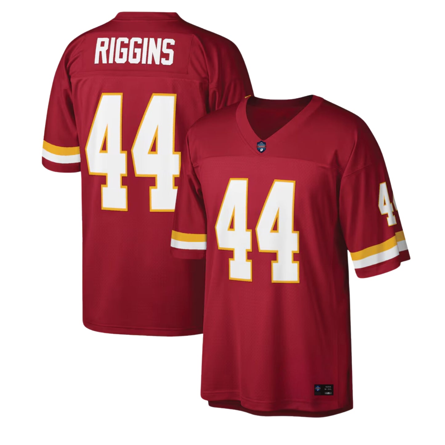 John Riggins Jersey Burgundy Washington | S-5XL Unsigned Custom Sewn Stitched