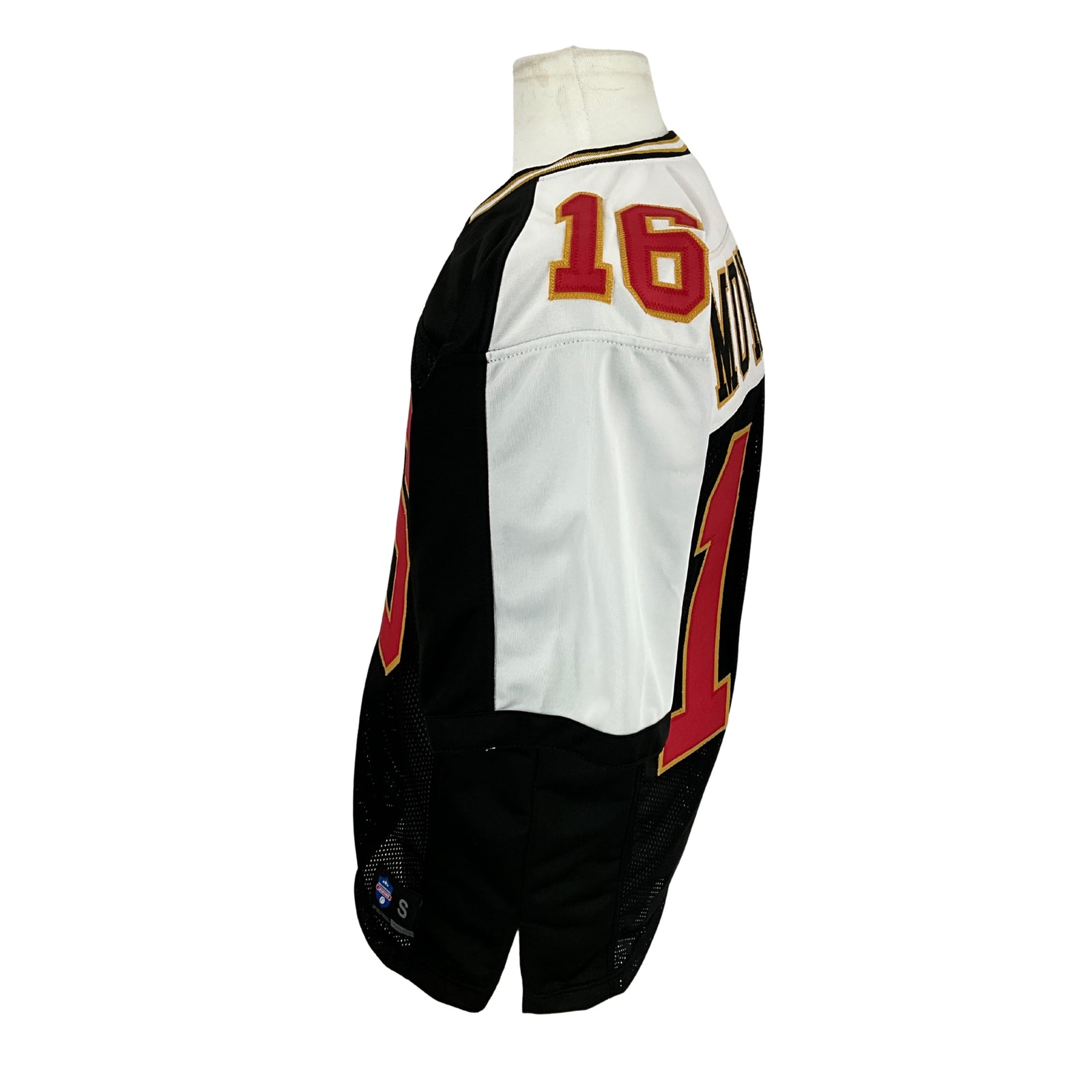 Joe Montana Jersey Black and White San Francisco | Unisex Adult Sizes S-5XL Unsigned Custom Sewn Stitched