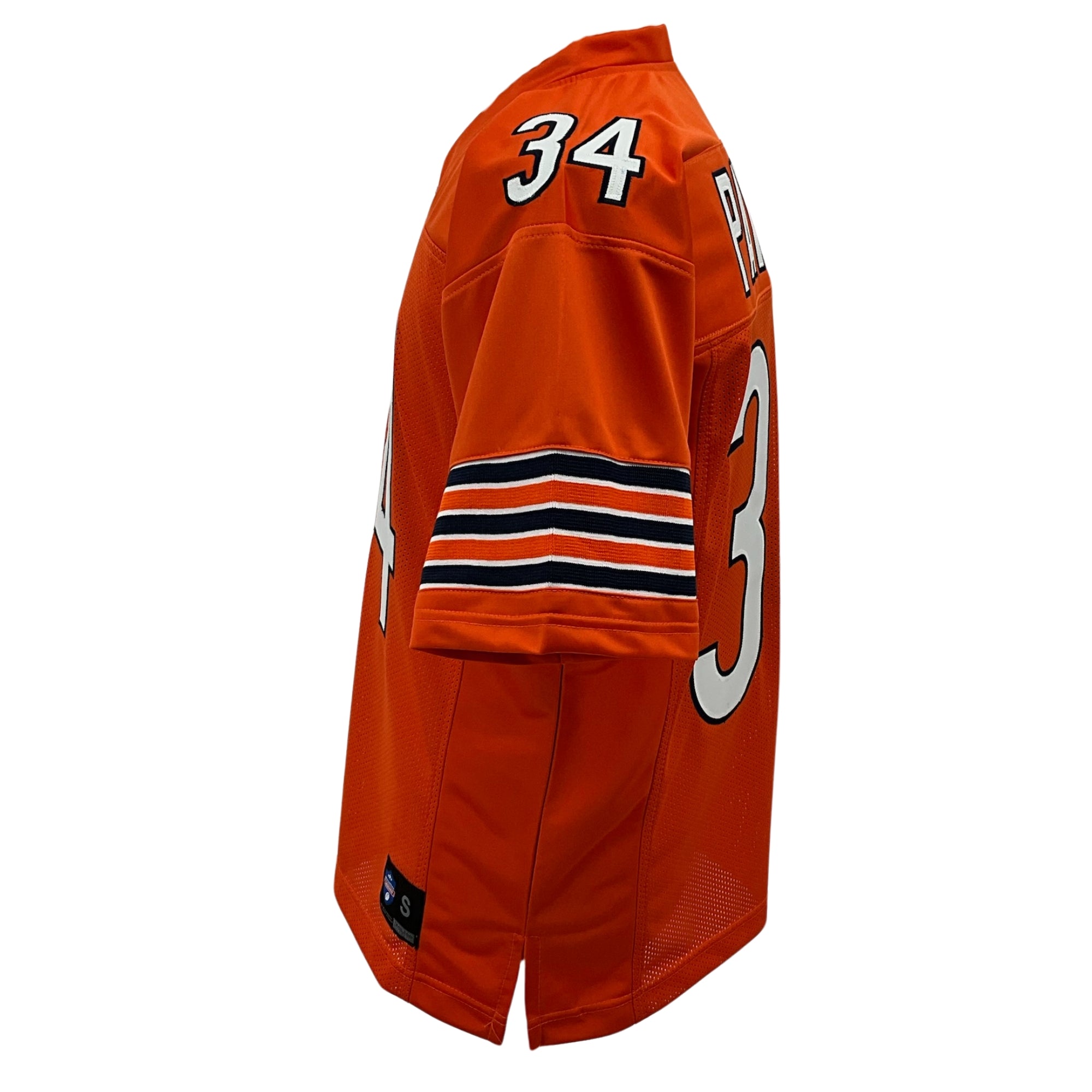 Walter Payton Jersey Orange Chicago | S-5XL Unsigned Custom Sewn Stitched