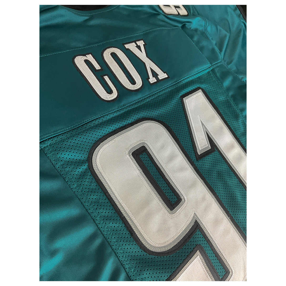 Fletcher Cox Jersey Midnight Green Philadelphia | Unisex Adult Sizes S-5XL Unsigned Custom Sewn Stitched