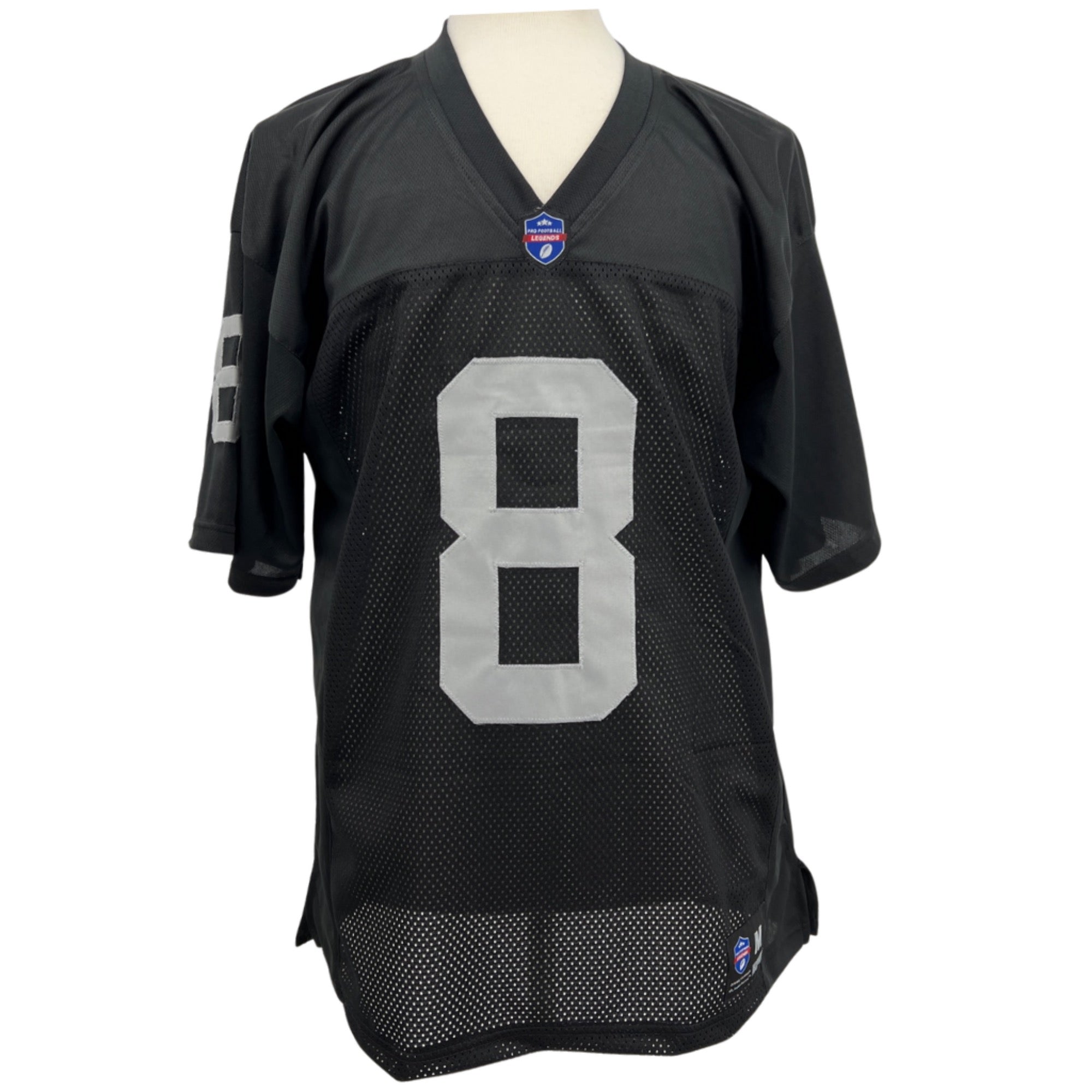 Ray Guy Jersey Black Oakland | S-5XL Unsigned Custom Sewn Stitched