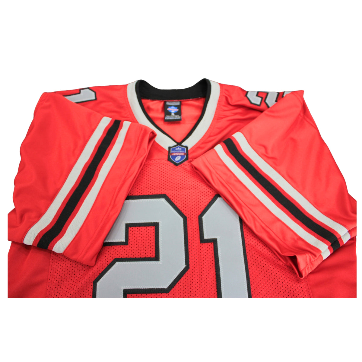 Deion Sanders Jersey Red Atlanta |  Unisex Adult Sizes S-5XL Unsigned Custom Sewn Stitched