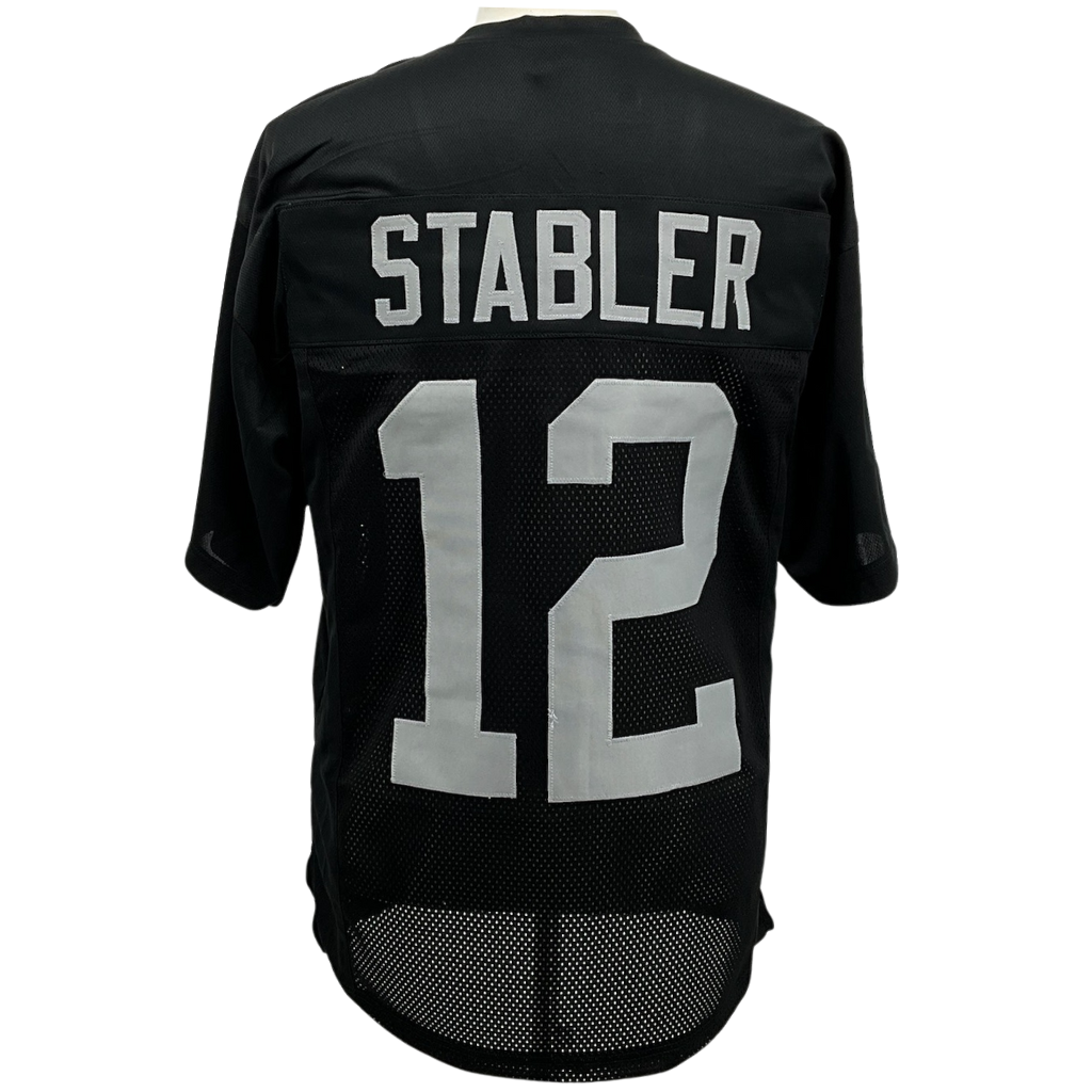 WRONG SKU - KEN STABLER Oakland Raiders Black Jersey M-5XL Unsigned Custom Sewn Stitched