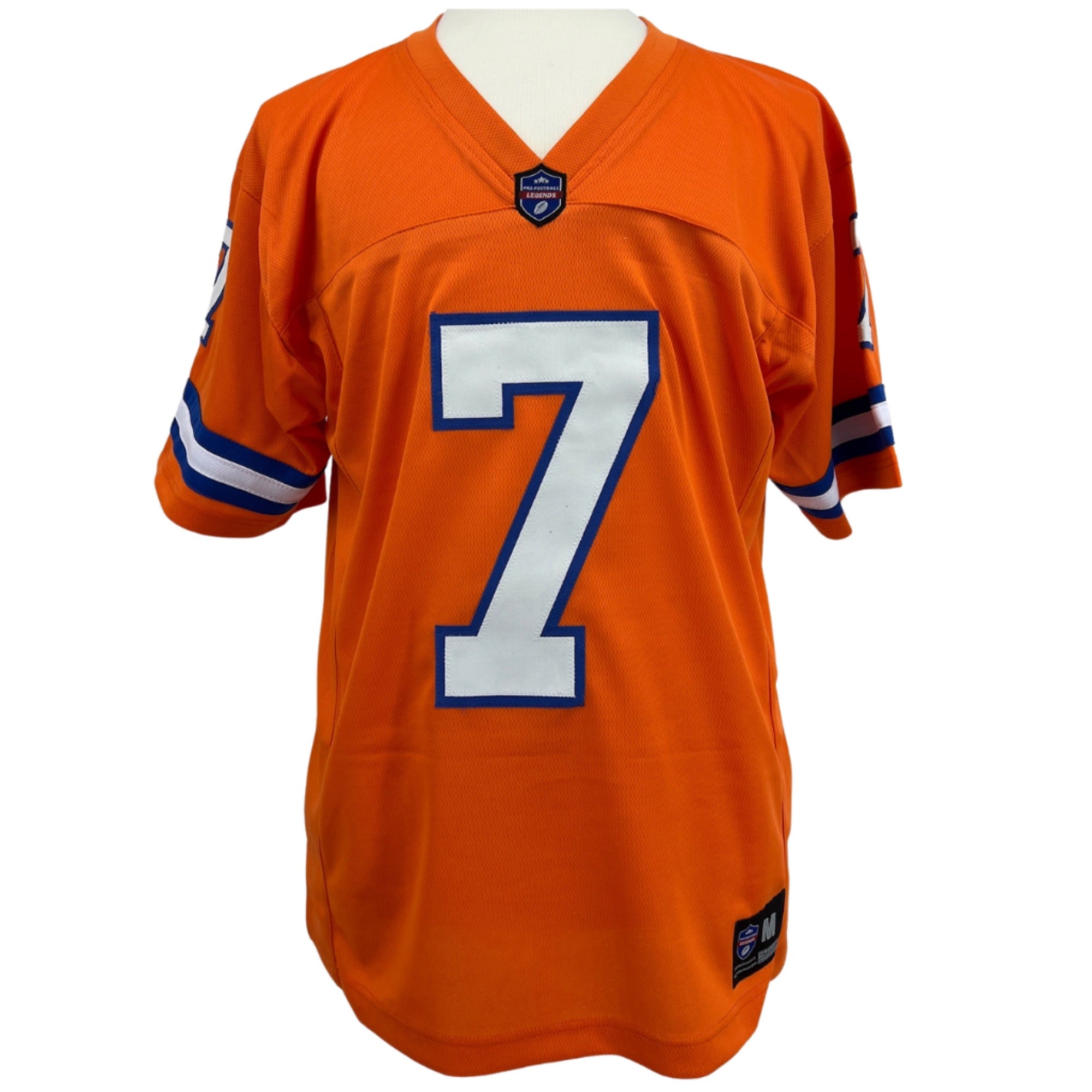 John Elway Jersey Throwback Orange Denver | M-5XL Custom Sewn Stitched