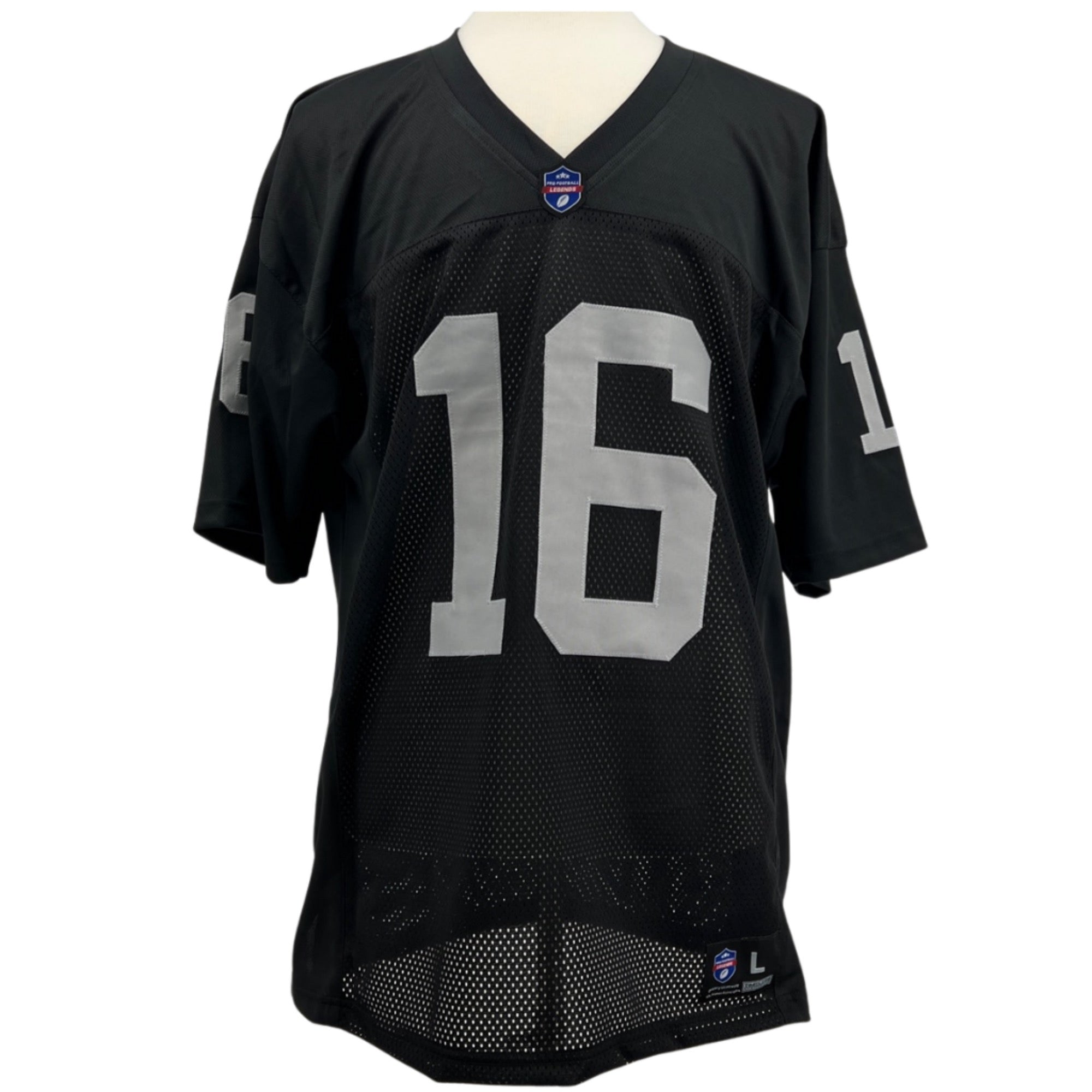 Jim Plunkett Jersey Black Oakland M-5XL Sewn Stitch