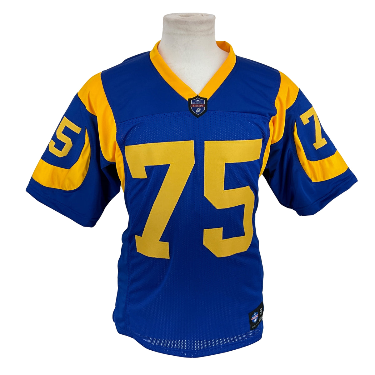 Deacon Jones Jersey Royal Blue Los Angeles | Adult Unisex S-5XL Unsigned Custom Sewn Stitched