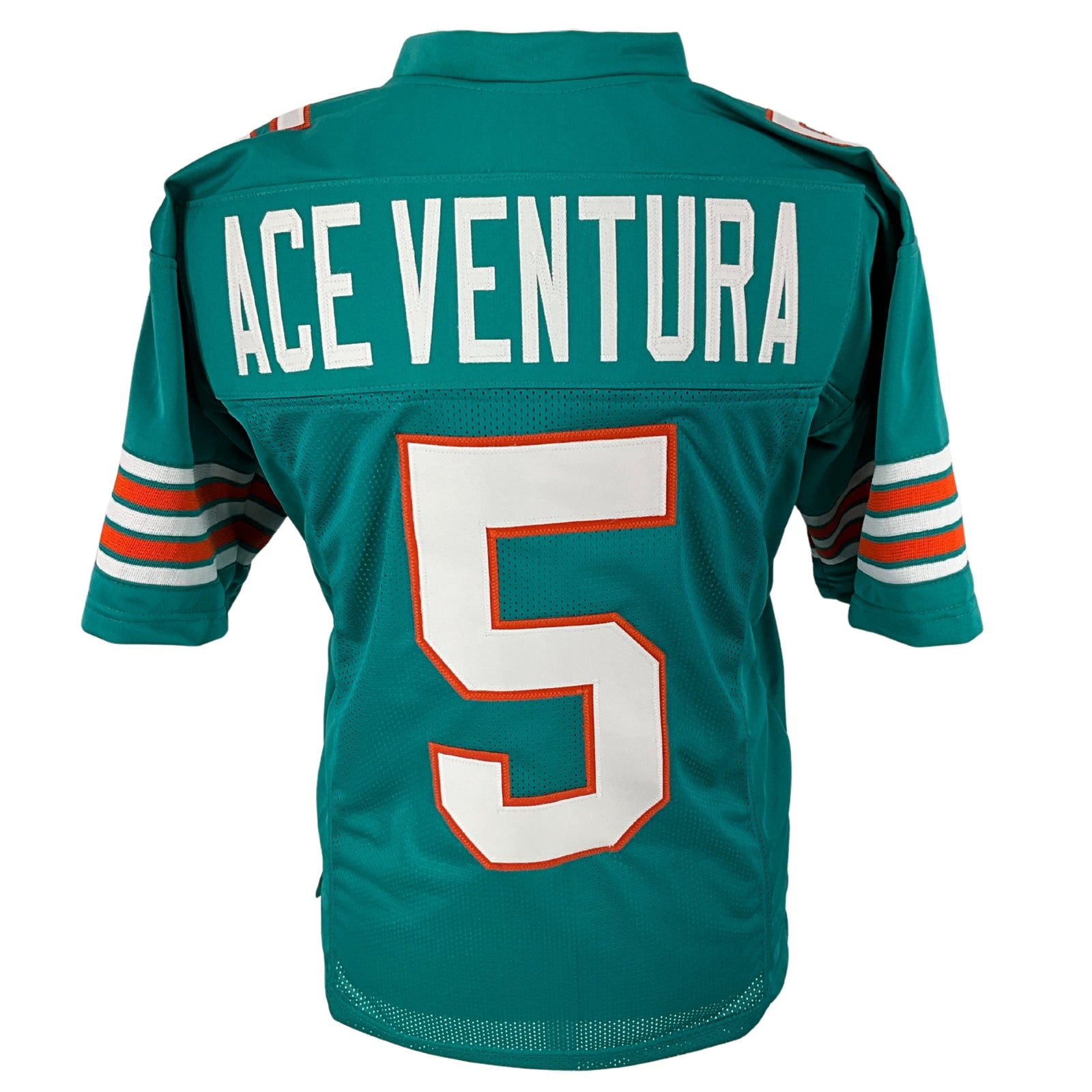 Ace Ventura "Ray Finkle" Jersey Aqua Miami | Unisex Adult Sizes S-5XL Unsigned Custom Sewn Stitched