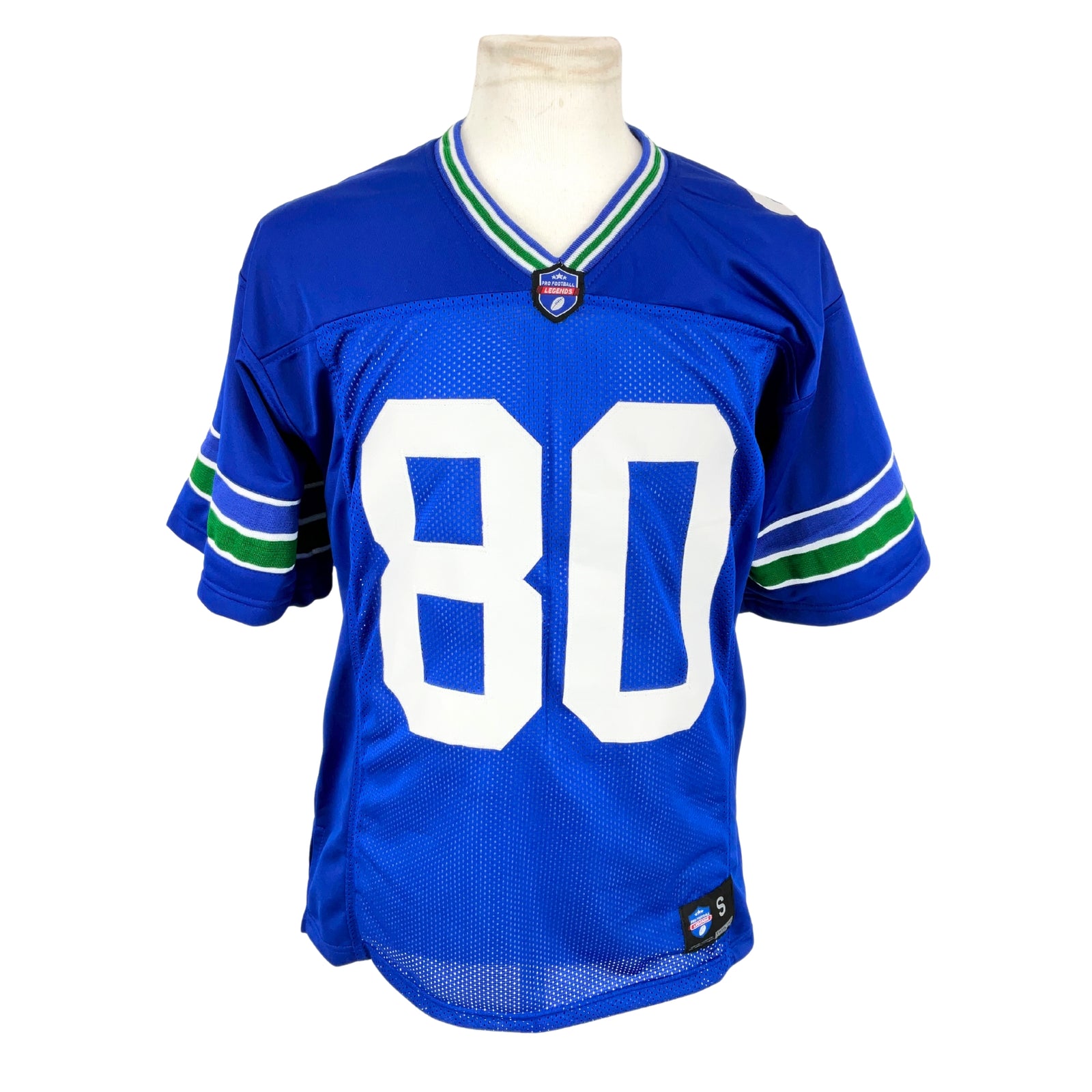 Steve Largent Jersey Blue Seattle | S-5XL Unsigned Custom Sewn Stitched