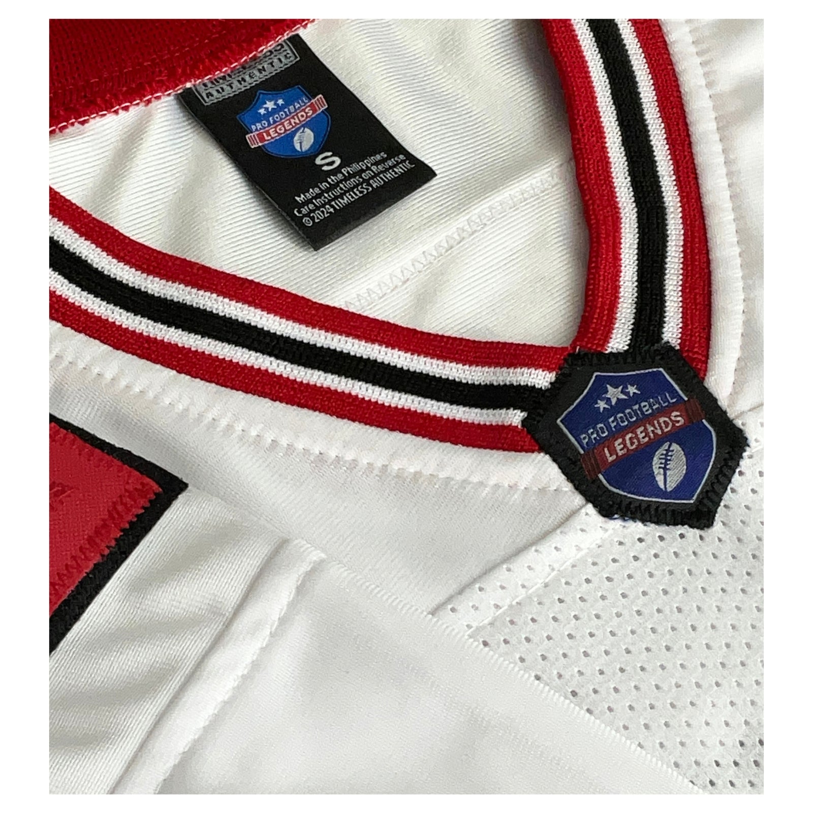 Deion Sanders Jersey White Atlanta |  Unisex Adult Sizes S-5XL Unsigned Custom Sewn Stitched