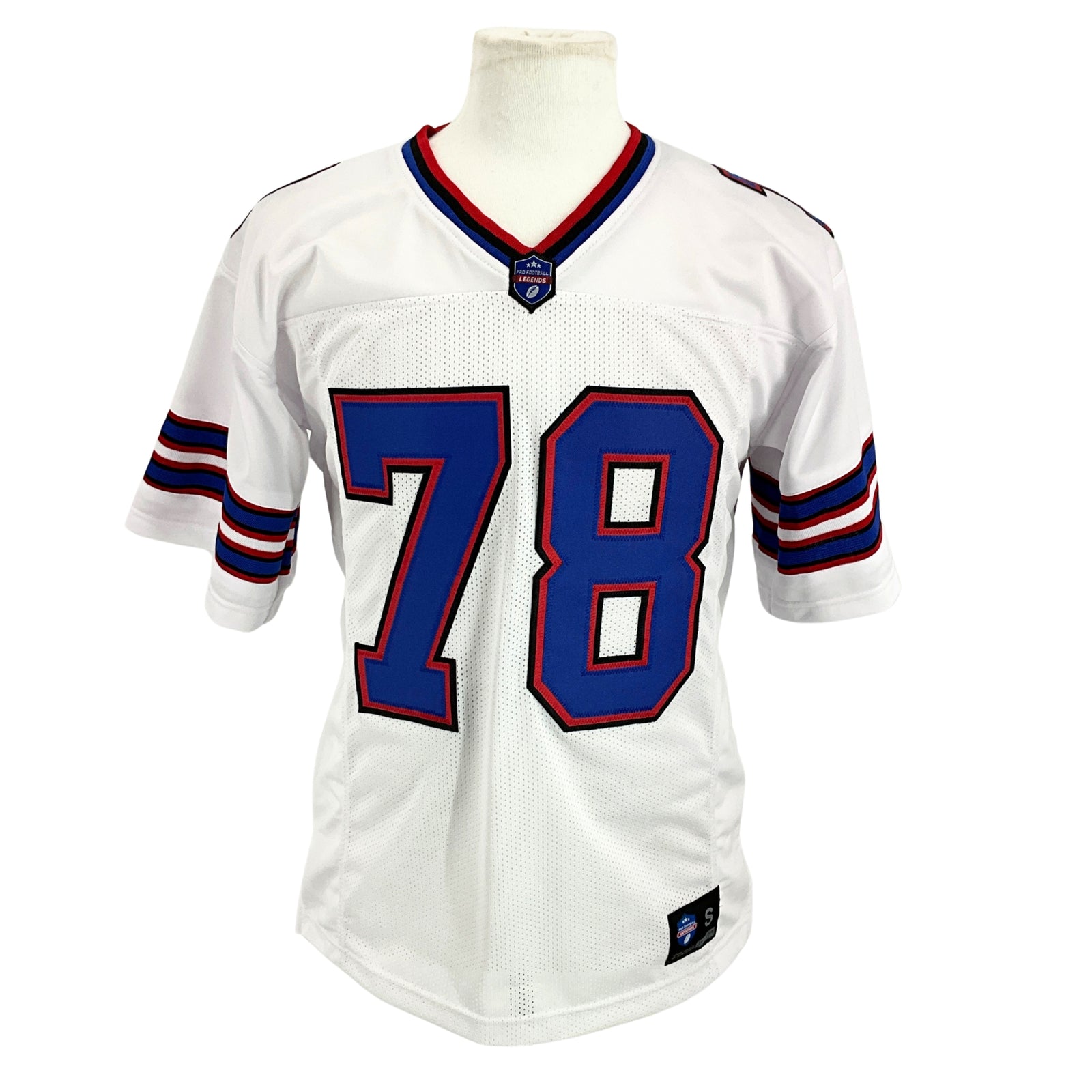 Bruce Smith Jersey White Buffalo | Unisex Adult Sizes S-5XL Unsigned Custom Sewn Stitched