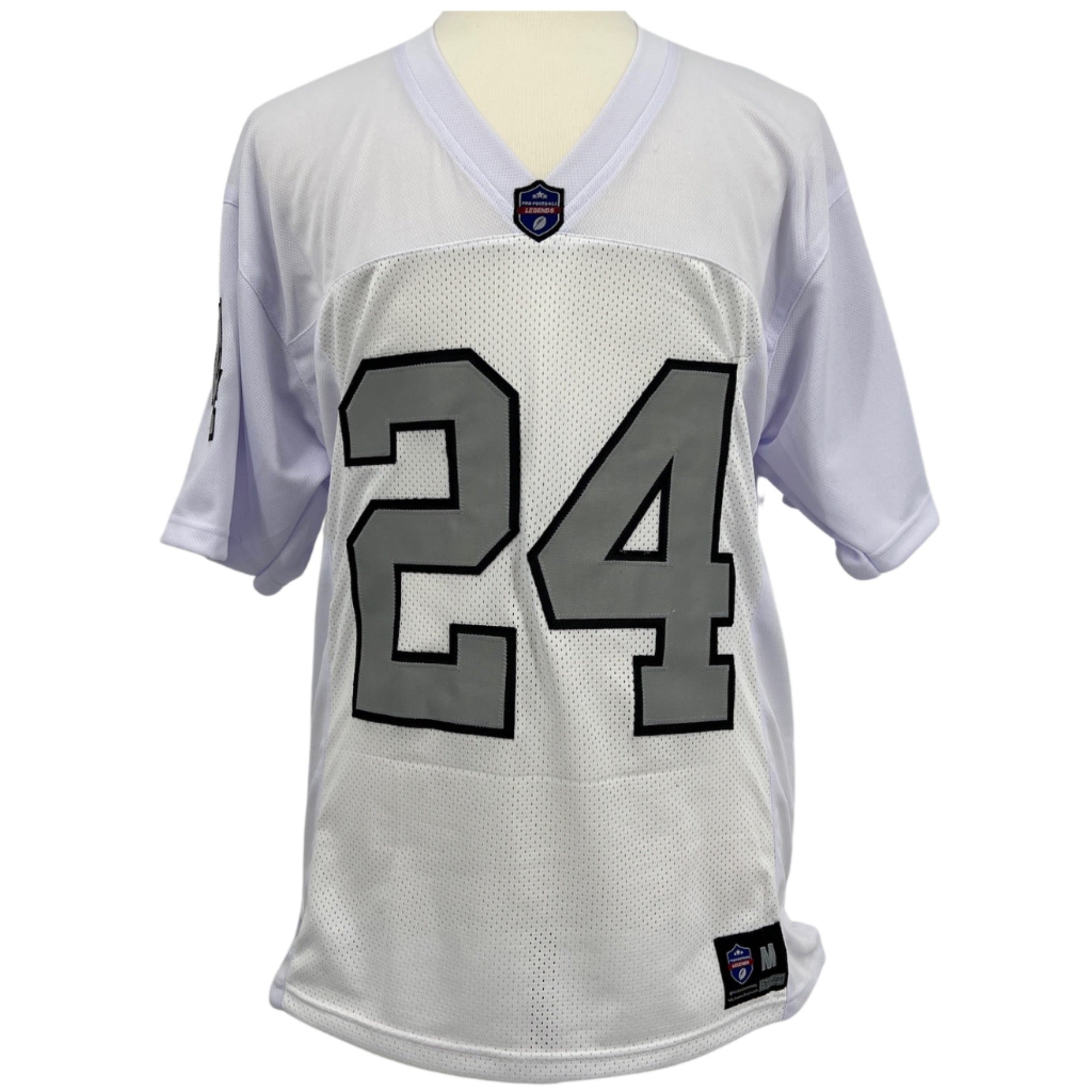 Charles Woodson Jersey White Oakland S/B M-5XL Sewn Stitch