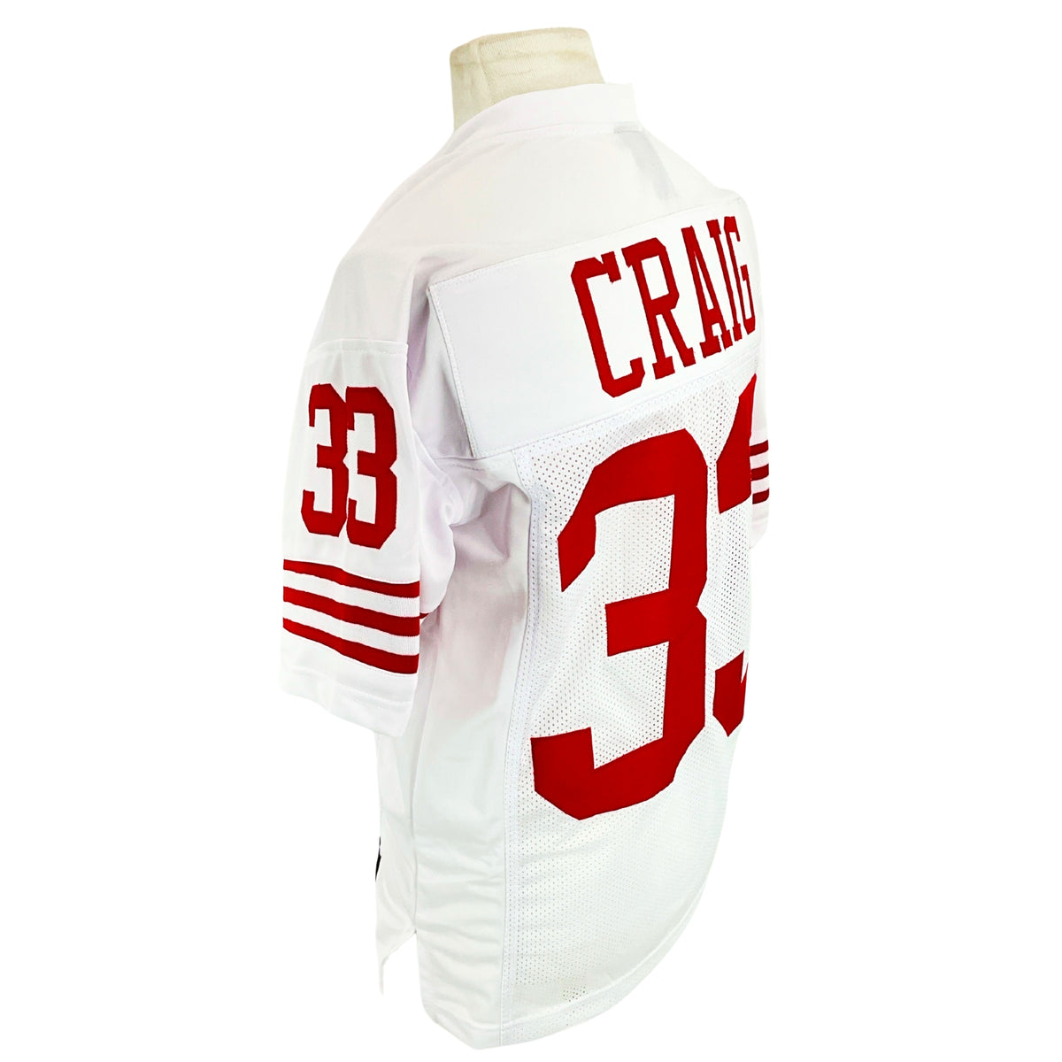 Roger Craig Jersey White San Francisco | Unisex Adult Sizes S-5XL Unsigned Custom Sewn Stitched