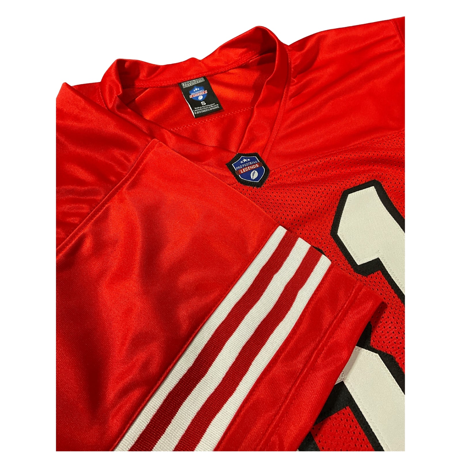 Terrell Owens Jersey Red Drop Shadow San Francisco | Unisex Adult Sizes S-5XL Unsigned Custom Sewn Stitched