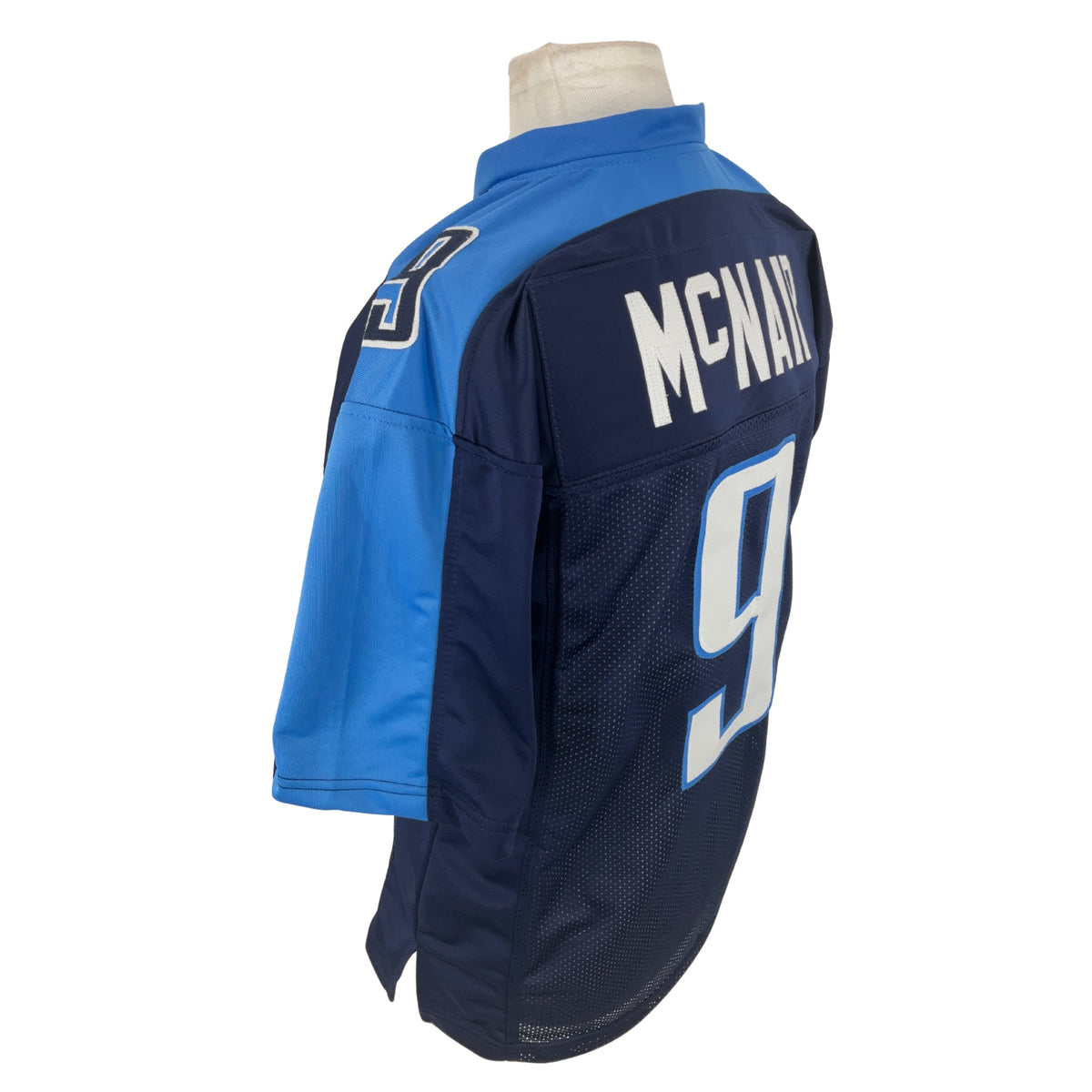 Steve McNair Jersey Navy Blue Tennessee | Unisex Adult Sizes S-5XL Unsigned Custom Sewn Stitched