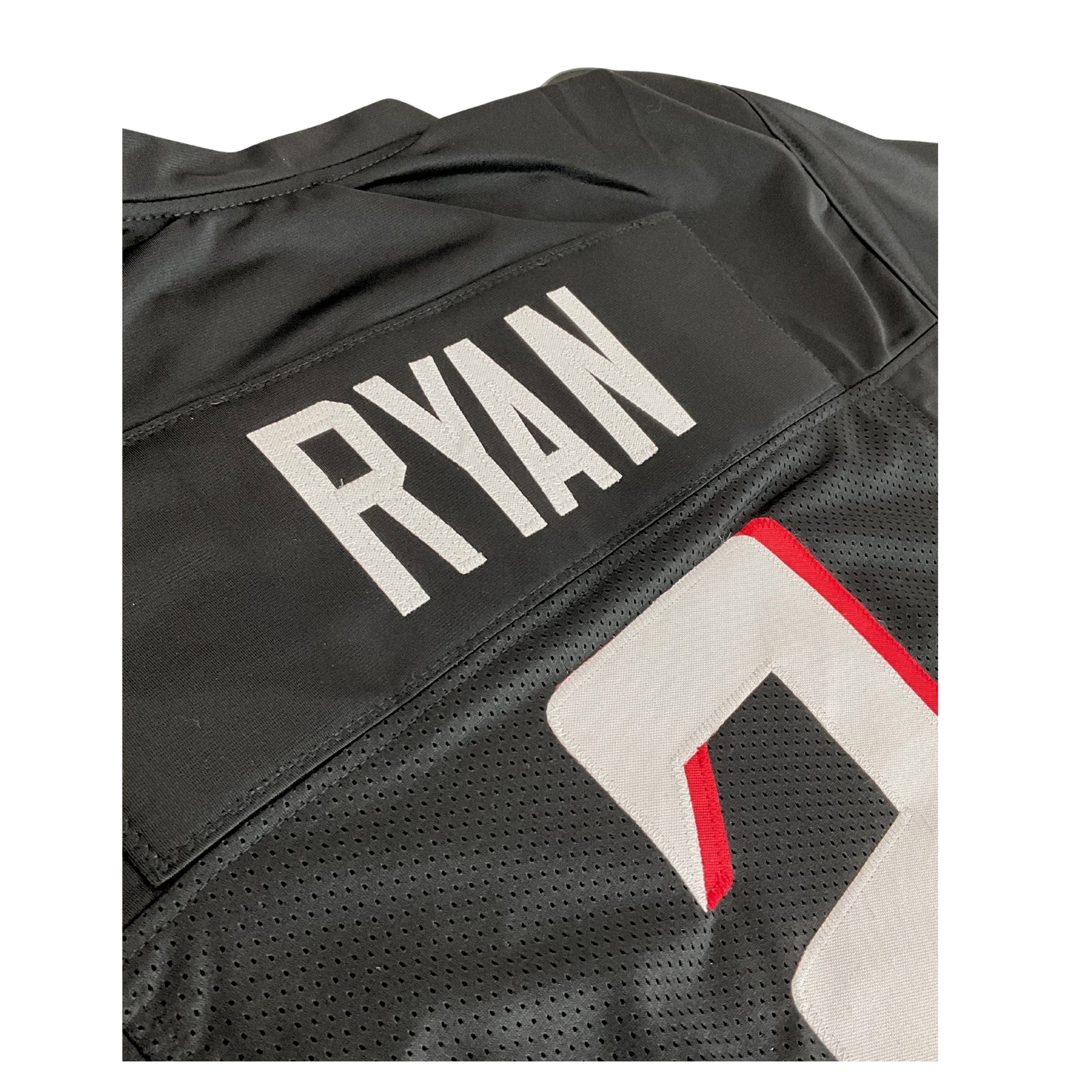 Matt Ryan Jersey Black Atlanta |  Unisex Adult Sizes S-5XL Unsigned Custom Sewn Stitched